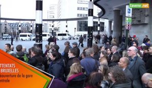L'Avenir - Attentas de Bruxelles - Réouverture de la gare centrale
