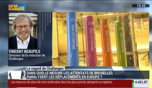 Le regard de Challenges: Quel est l'impact des attentats de Bruxelles sur les déplacements en Europe ? - 22/03