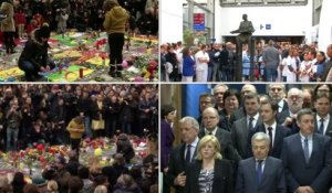 La Belgique a observé une minute de silence pour rendre hommage aux victimes des attentats