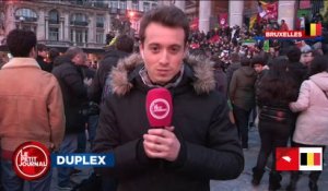 Bruxelles 24h après les attentats - Le Petit Journal du 23/03 - CANAL +
