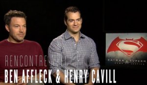 Batman V Superman : l'interview de Ben Affleck et Henry Cavill