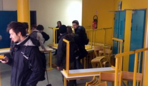 Loi El Khomri : blocage des étudiants au Campus d'Amiens