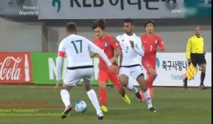 Corée U23 2-0 Algérie - Mi-temps