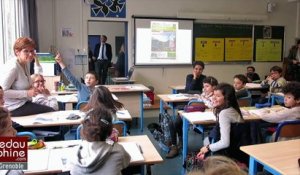 Éducation aux médias à l'École Bizanet de Grenoble autour du Dauphiné des Enfants