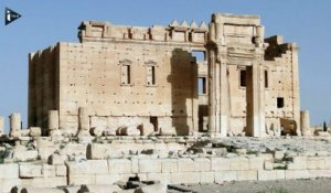 Syrie : l'état des lieux de Palmyre filmé par un drone