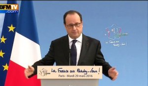 Hollande veut faire "bouger les Français" en marchant 6.000 pas par jour
