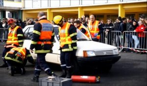 Saint-Quentin : sensibilisation aux dangers de la route au lycée Condorcet