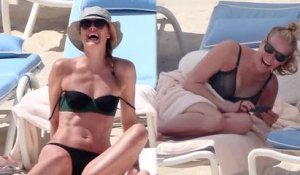 Chelsea Handler et Maria Sharapova en vacances au Mexique