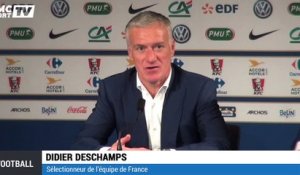 Deschamps : "On ne va pas s'enflammer"