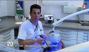 Quel est le prix d'un blanchiment des dents ? Le JT de France 2 a enquêté - Regardez