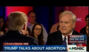 Donald Trump veut punir les femmes qui ont recours à l'avortement