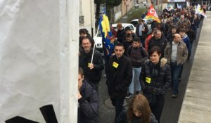 Manifestation contre la loi travail à Châteaubriant