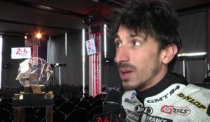 24 Heures Motos - Interview de Louis Rossi, pilote du team GMT94 Yamaha