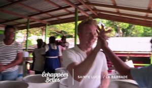 Découvrez Sainte lucie et la barbade dans Echappées Belles sur France 5