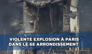 Violente explosion à Paris dans le 6e arrondissement