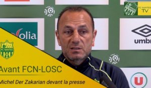 Michel Der Zakarian avant FCN-LOSC