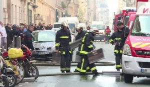Explosion due au gaz dans un immeuble à Paris