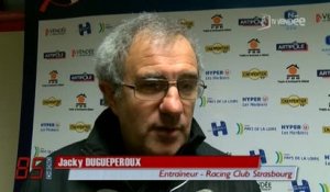 Les Herbiers vs Strasbourg (0-0) : Jacky Dugueperoux