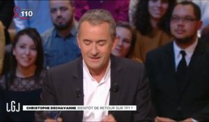 Christophe Dechavanne parle de son émission sur le sexe dans le Grand Journal