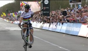 Tour des Flandres : Sagan a résisté à Cancellara pour gagner en solitaire