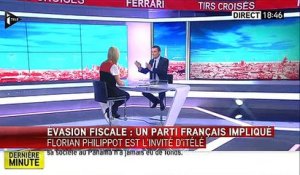 Florian Philippot, vice-président du FN, affirme que ni son parti ni Marine Le Pen n'ont de compte au Panama