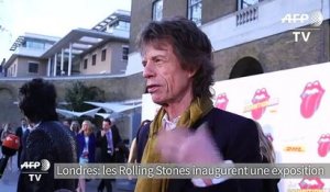 Londres: les Rolling Stones inaugurent une exposition