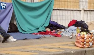 Italie: à Vintimille, les migrants sont bloqués devant la gare