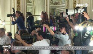 "Panama papers" : le président argentin assure qu'il n'a "rien à cacher"