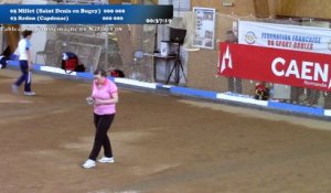 Mène 7, Sixième étape du Super 16 féminin, Sport Boules, Caen 2016