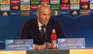 Quarts - Zidane: 'Entraîneur, un job difficile"