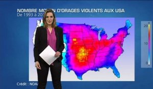 Orages : les zones les plus dangereuses aux USA