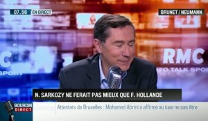 Brunet & Neumann : Hollande ou Sarkozy : qui a le mieux performé ? – 14/04