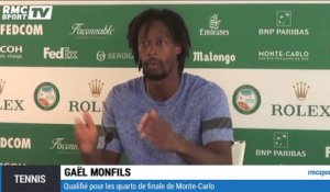 Monfils se bagarre un peu avec la presse