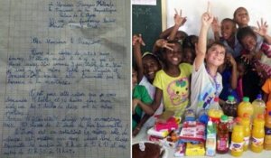 Un écolier de Mayotte interpelle François Hollande