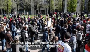 Marche contre la peur - Bruxelles 17 avril 2016