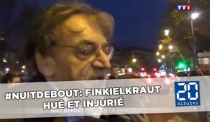 #NuitDebout: Alain Finkielkraut hué et injurié