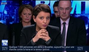 Najat Vallaud-Belkacem parle d'Emmanuel Macron