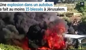 Explosion dans un bus à Jérusalem