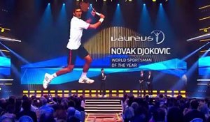 Laureus World Sports Awards 2016 - Novak Djokovic récompensé à Berlin et préféré à Usain Bolt et Lionel Messi
