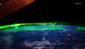 La Nasa capture des images spectaculaires d'aurores boréales depuis l'espace