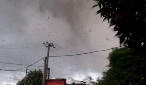 Une tornade F3 ravage tout sur son passage en Uruguay