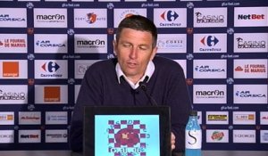 Gazélec FC Ajaccio 3-2 SC Bastia : les réactions de T. Laurey et F. Ciccolini