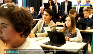 [A CHAUD] - Déplacement de Najat Vallaud-Belkacem et Mathieu Klein en Meurthe-et-Moselle au collège de Cirey-sur-Vezouze