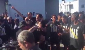 Les joueurs de la Juventus fêtent leur titre de champion !