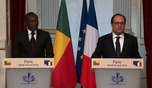 Conférence de presse conjointe avec M. Patrice Talon, président de la République du Bénin