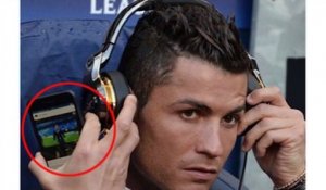 Cristiano Ronaldo pris en flagrant délit de narcissisme