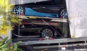 Une Bugatti Chiron livrée à Monaco