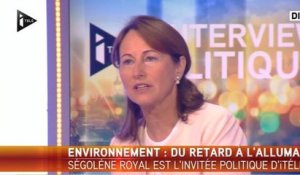 Fiscalité écologique : Ségolène Royal «ne veut pas d'écologie punitive»