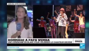 Décès de Papa Wemba : la Côte d'Ivoire rend un dernier hommage à l'idole