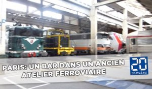Le Grand Train: Un bar éphémère dans un ancien atelier ferroviaire de la SNCF